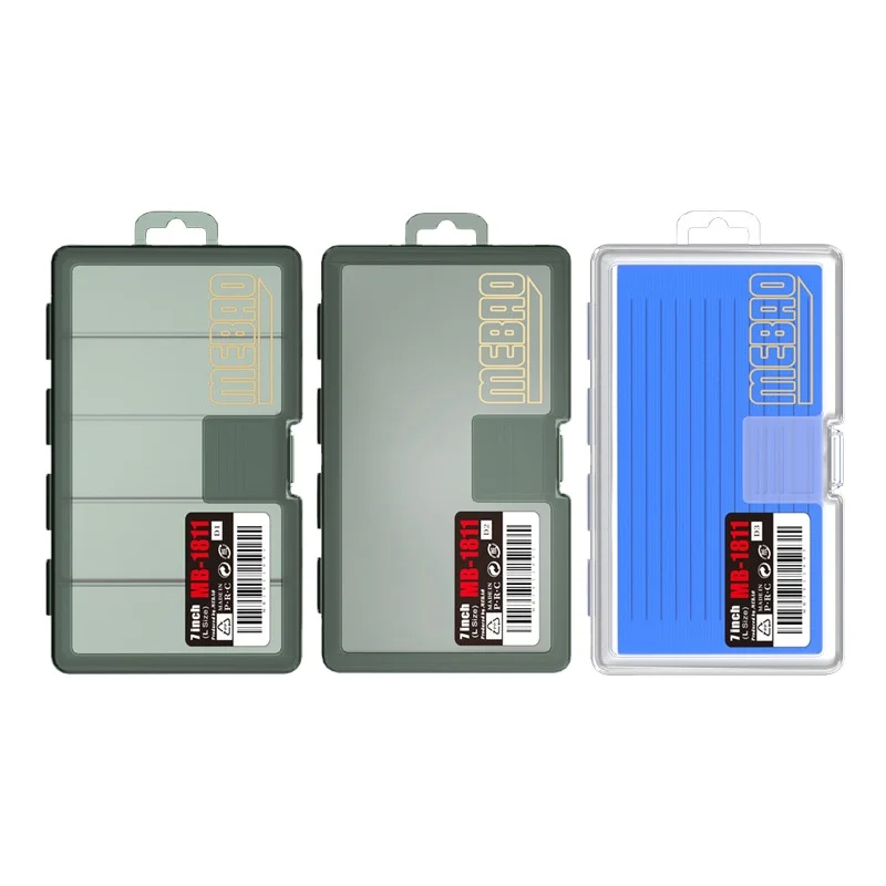 Wholesale Fishing Supplies Storage Accessories Boxportable Waterproof Folding Plastic Fishing Gear Box