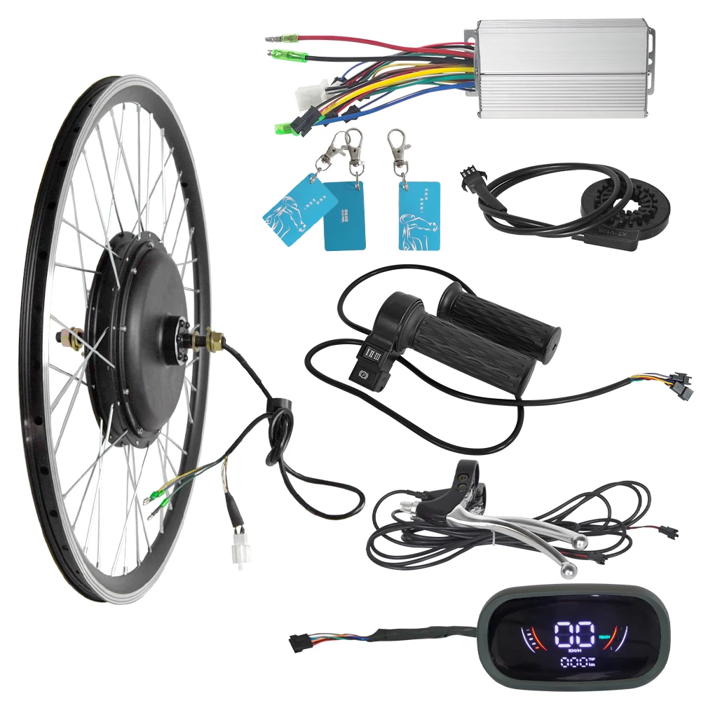 Credit-card cheap price electric bike conversion kit  350w 500w 1000w 1500w 2000w electric bicycle  kit electric bicycle motor