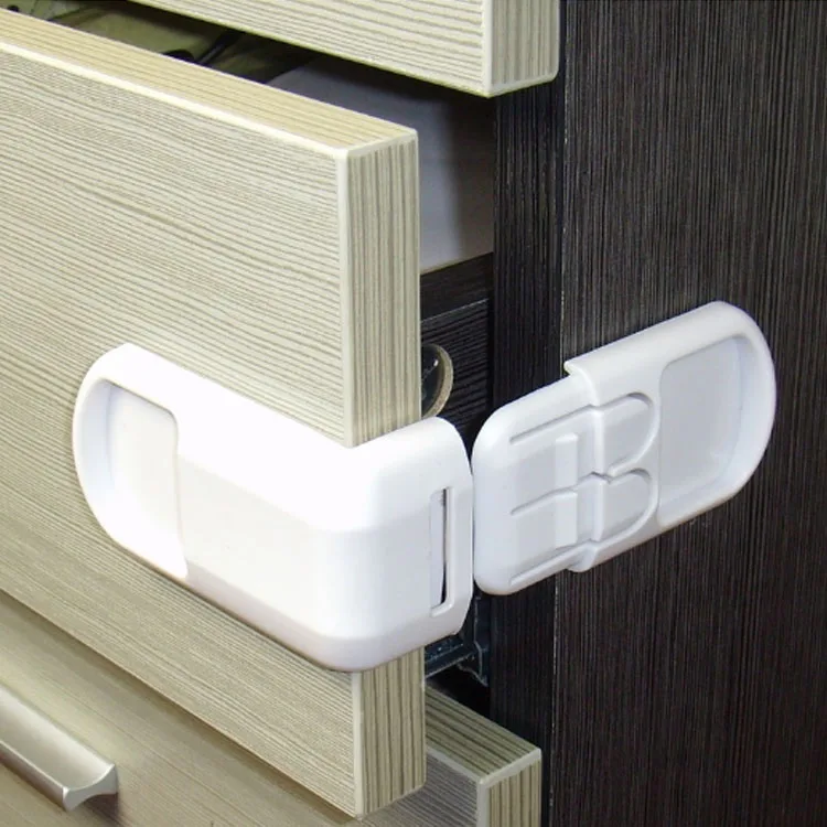 
Plastic Child Safety Cabinet Strap Lock for Drawers 