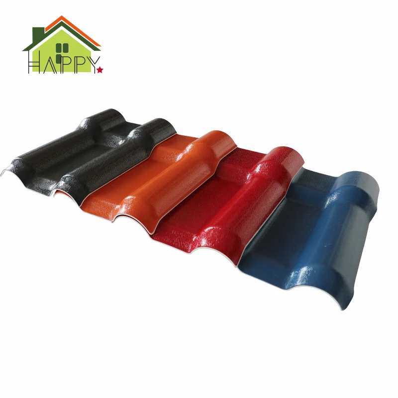 Buildings materials upvc roofing sheet/ heating insulation asa pvc roof tile
