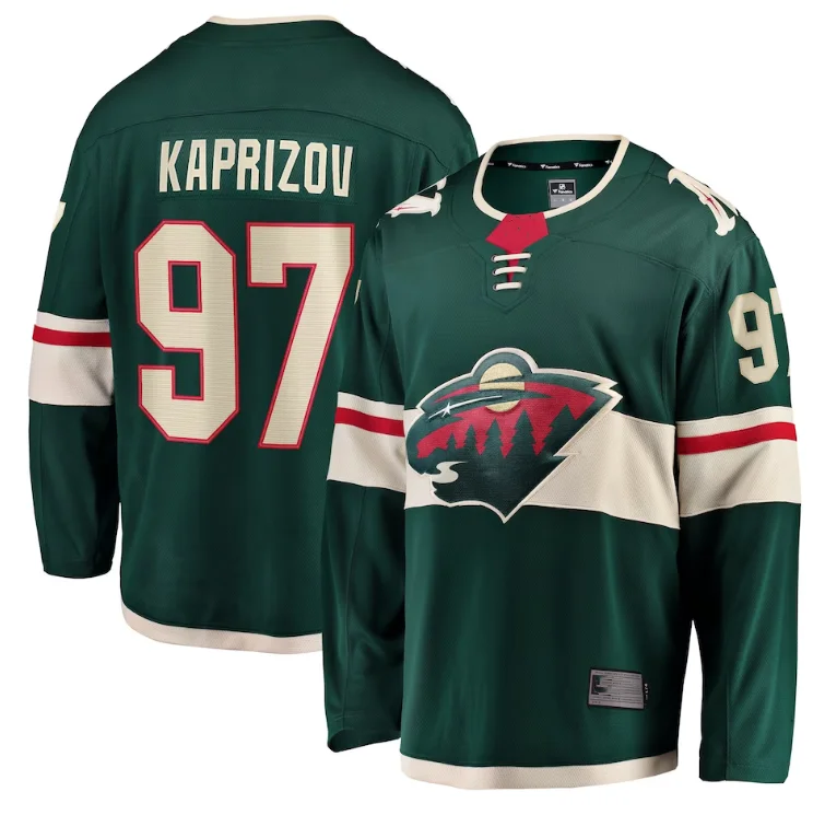 Wholesale Minnesota Wild club hockey player Jersey uniform