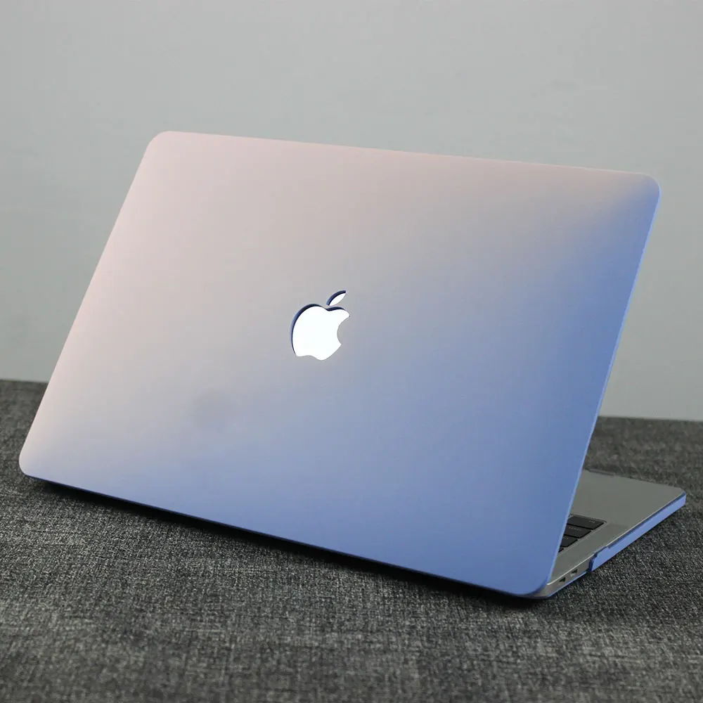 Цветные жесткие пластиковые чехлы для ноутбуков Apple Macbook Mack Book 13 14 15 16 Air Pro дюймов ноутбука Mac safe