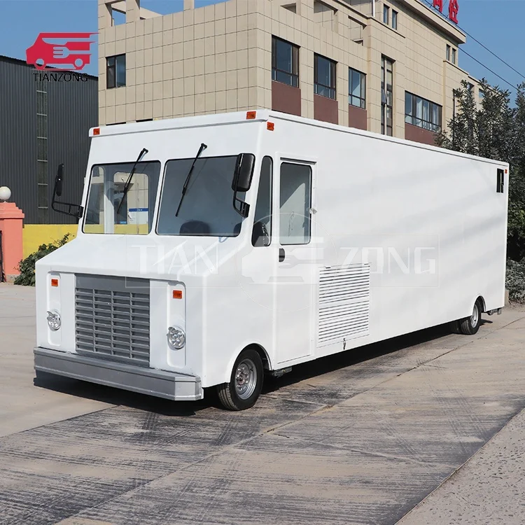 TIANZONG V58 Mobile Food Truck ice cream large Food Trailer best model food cart