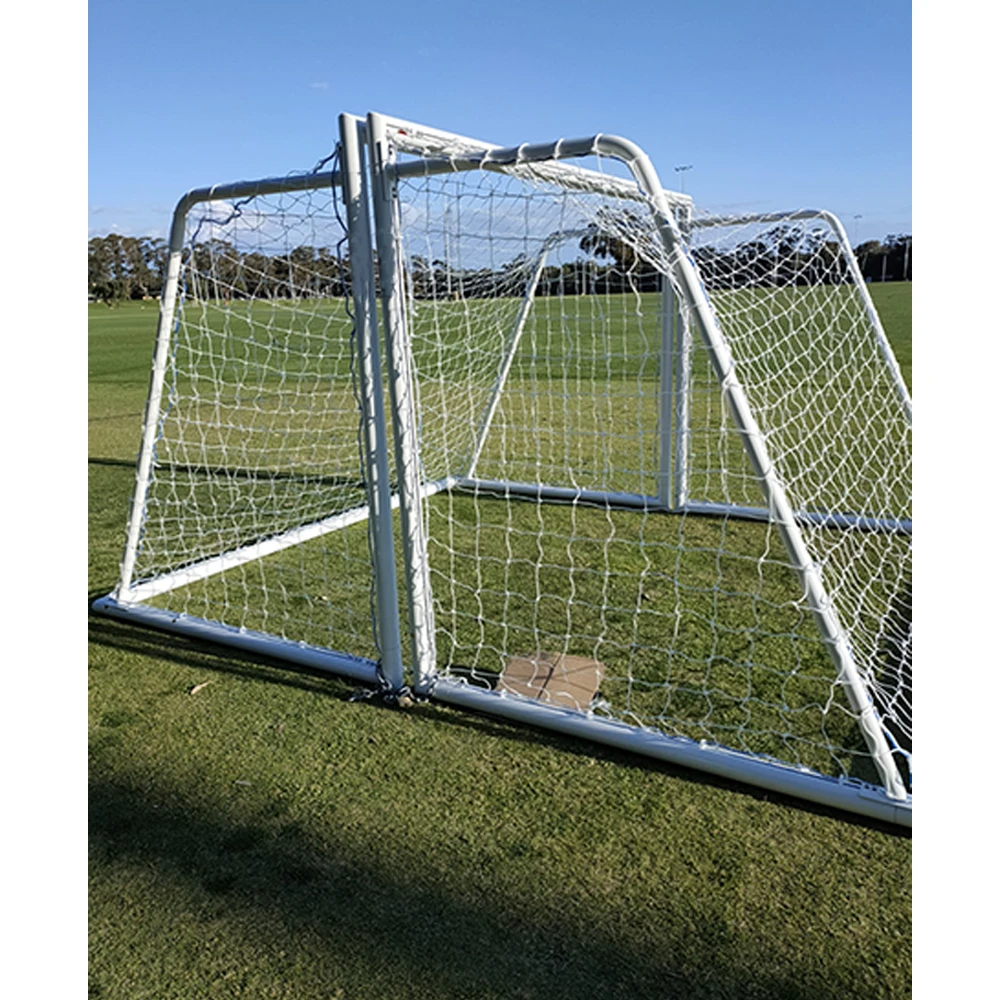 LDK Sports Equipment Hot Sale Full Size Sports Training Soccer Metal Post Portable Football Goal