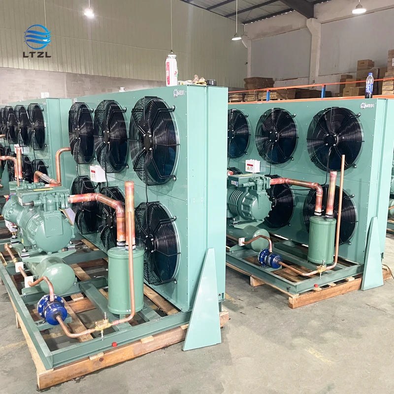Factory sales two stage compressor 30hp s6G-25.2 semi-hermetic compressor unit condensing unit r404a for cold room equipment