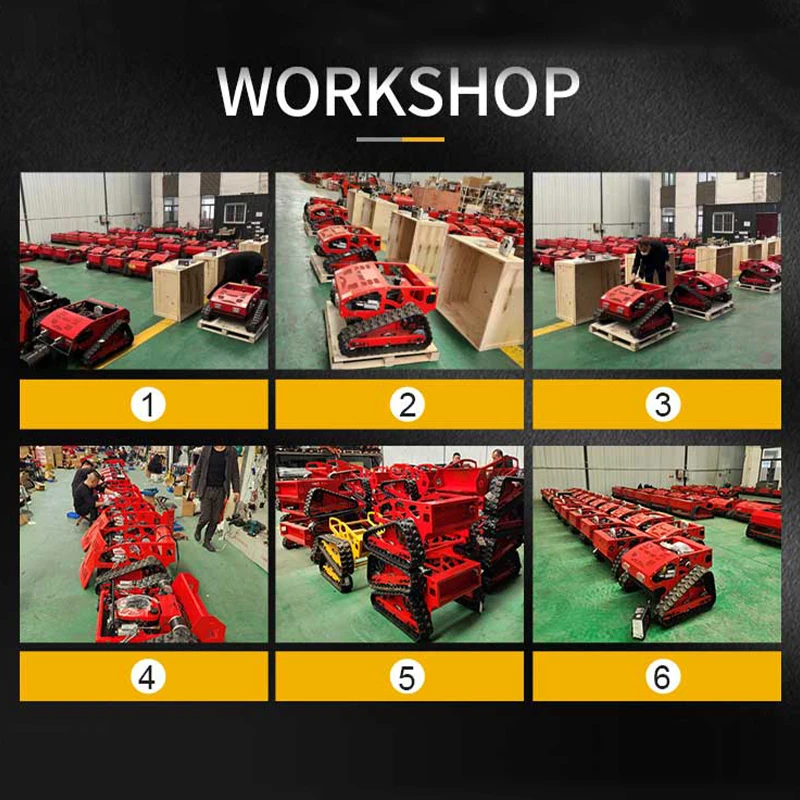 Farm Robotic Lawnmower Smart Mini Remote Control Lawn Mower For Sale