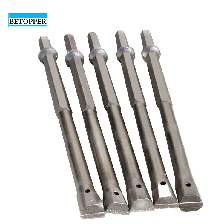 Small hole pipes drilling plug hole rod mining machine parts for rock drilling