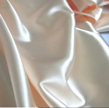 Блестящая ткань без минимального заказа, спандекс, полиэстер, стрейч, имитация шелка, атласная ткань