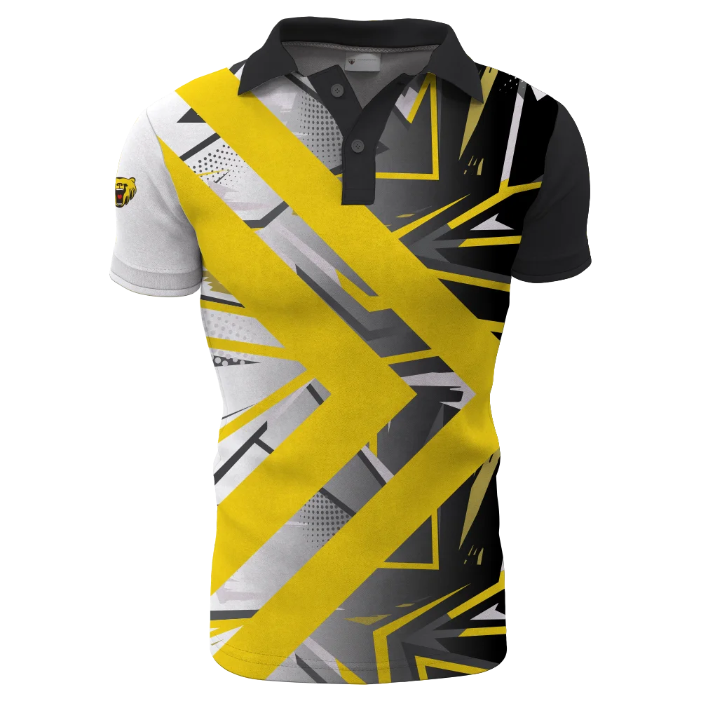 Custom sublimation dart polo shirts mens dart zipper polo shirts design with free DHL shipping