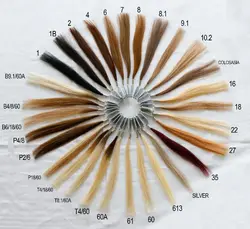 Wholesale Best Quality Double Drawn Russian Nano Ring Virgin Human Hair Extensions With Good Price