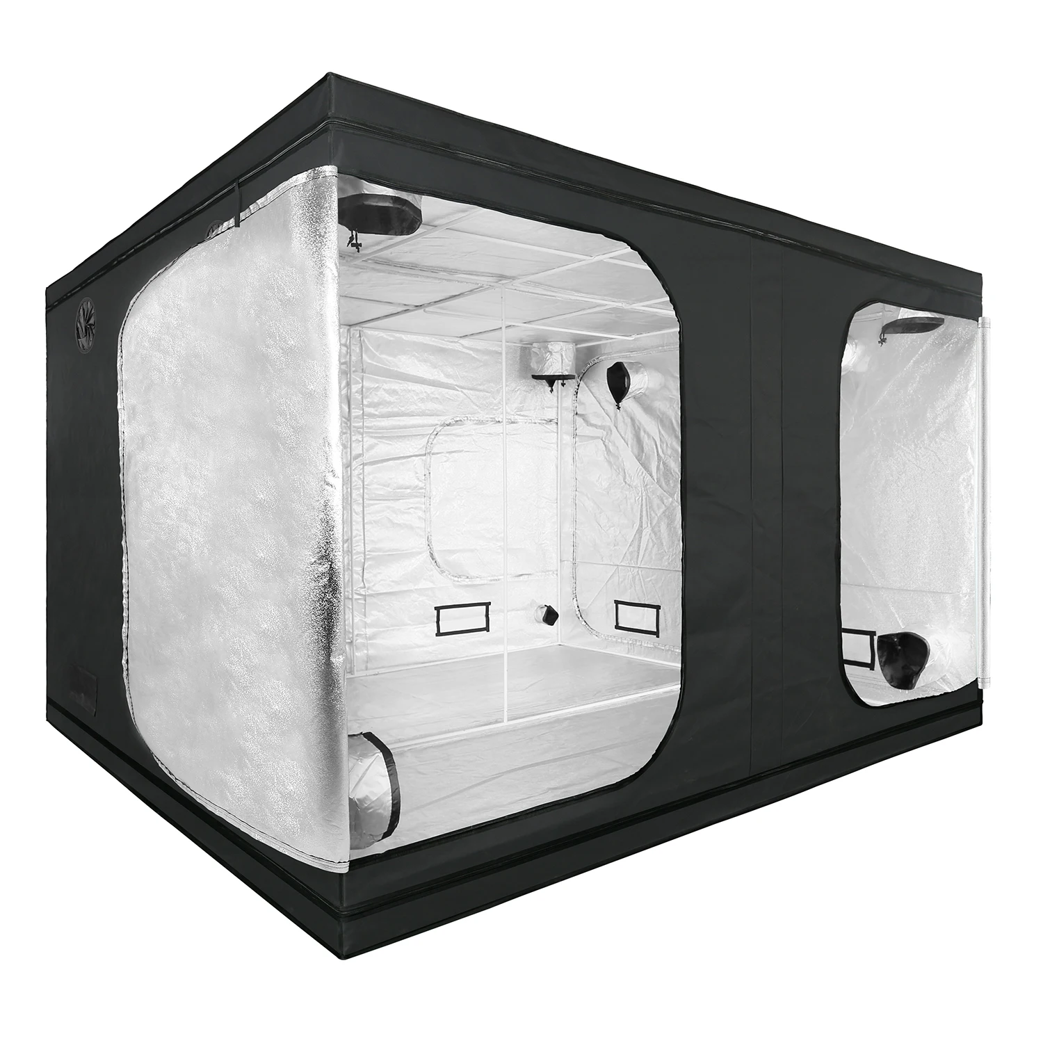 SLTMAKS 600D Canvas 4X4 5X5 Ft 8X4 8X8 10X5 10X10Ft Custom Grow Tent Grow Tent Kit
