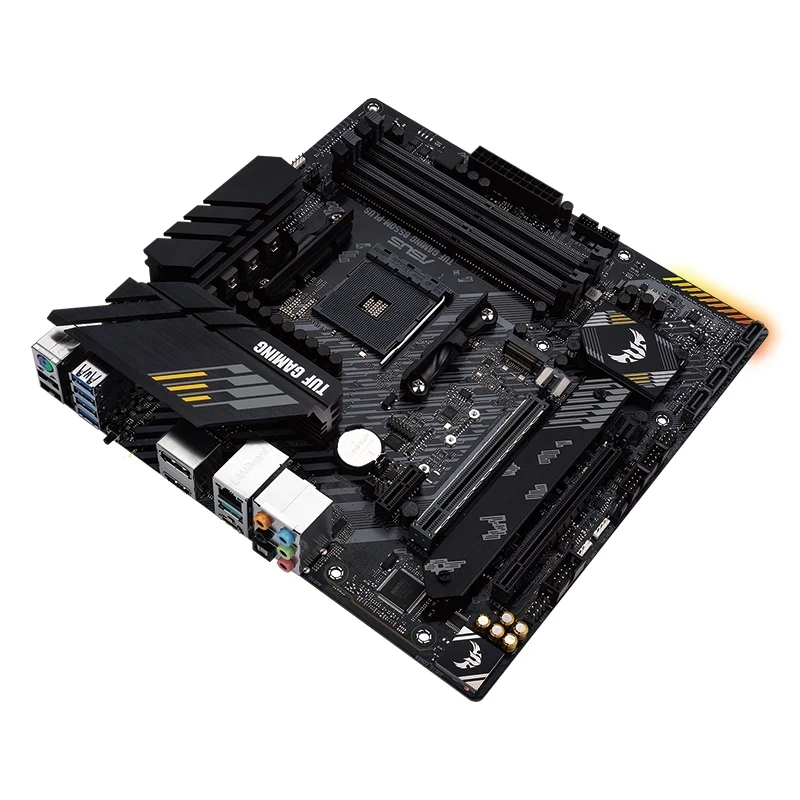 
Used ASUS TUF GAMING B550M-PLUS Motherboard Socket AM4 DDR4 For AMD B550M B550 Original Desktop PCI-E 4.0 m.2 sata3 Mainboard 