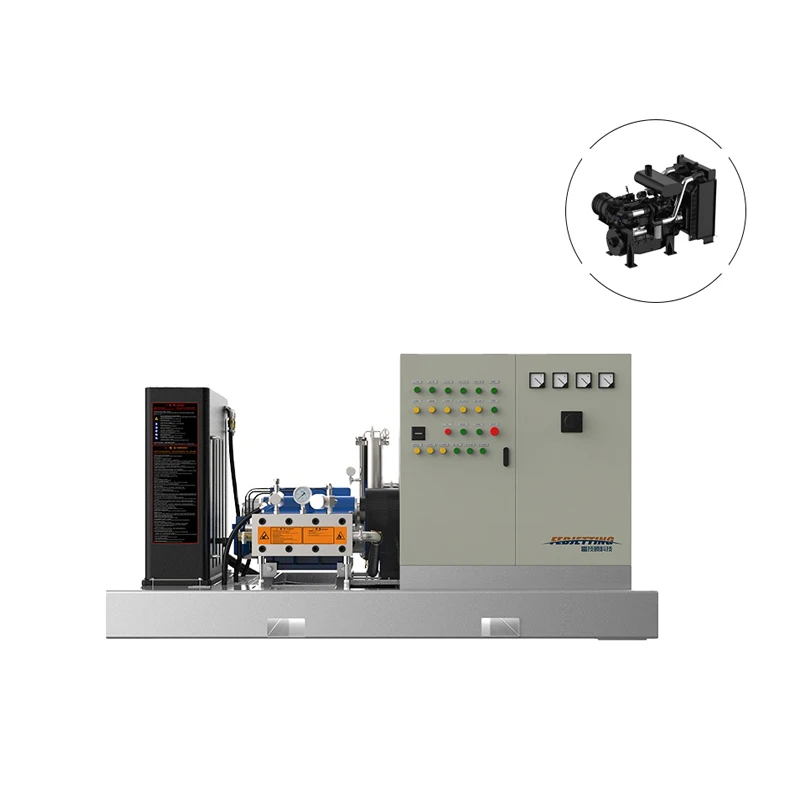 Hot Sale Cold Water Cleaning 132kw Pressure Washer Electric motor Water Blaster High flow 18.3L/min Hydro Blasting Machine