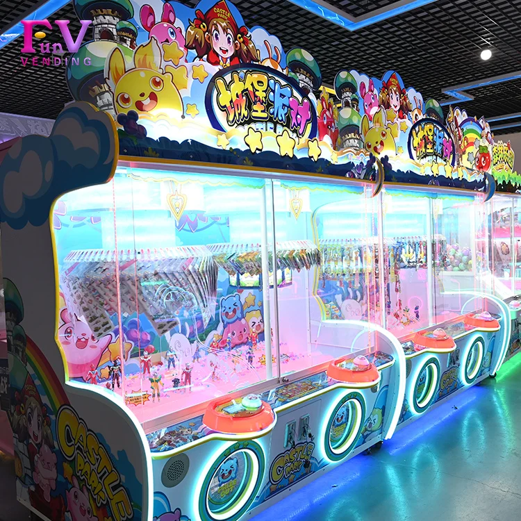 Factory direct sales High profit Lucky Push hit Clip Castle party Prize Game Machine