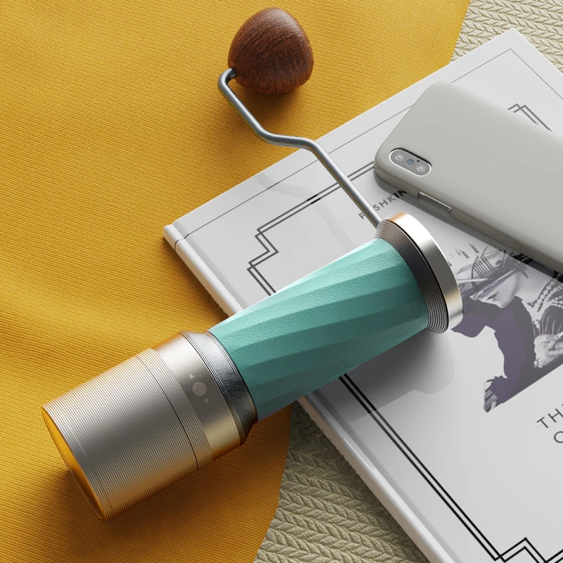 Portable conical 2burrs hand bean manual grinder coffee bean grinder powder making machine home DIY coffee hand coffee grinder