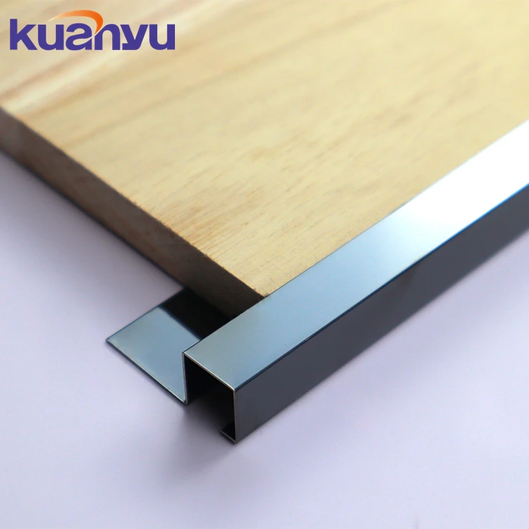 
High Grade professional Tile Trim Aluminum Corner Tile Trim Stainless Steel Tile Edge Trim Accessorie Corners Supplier 