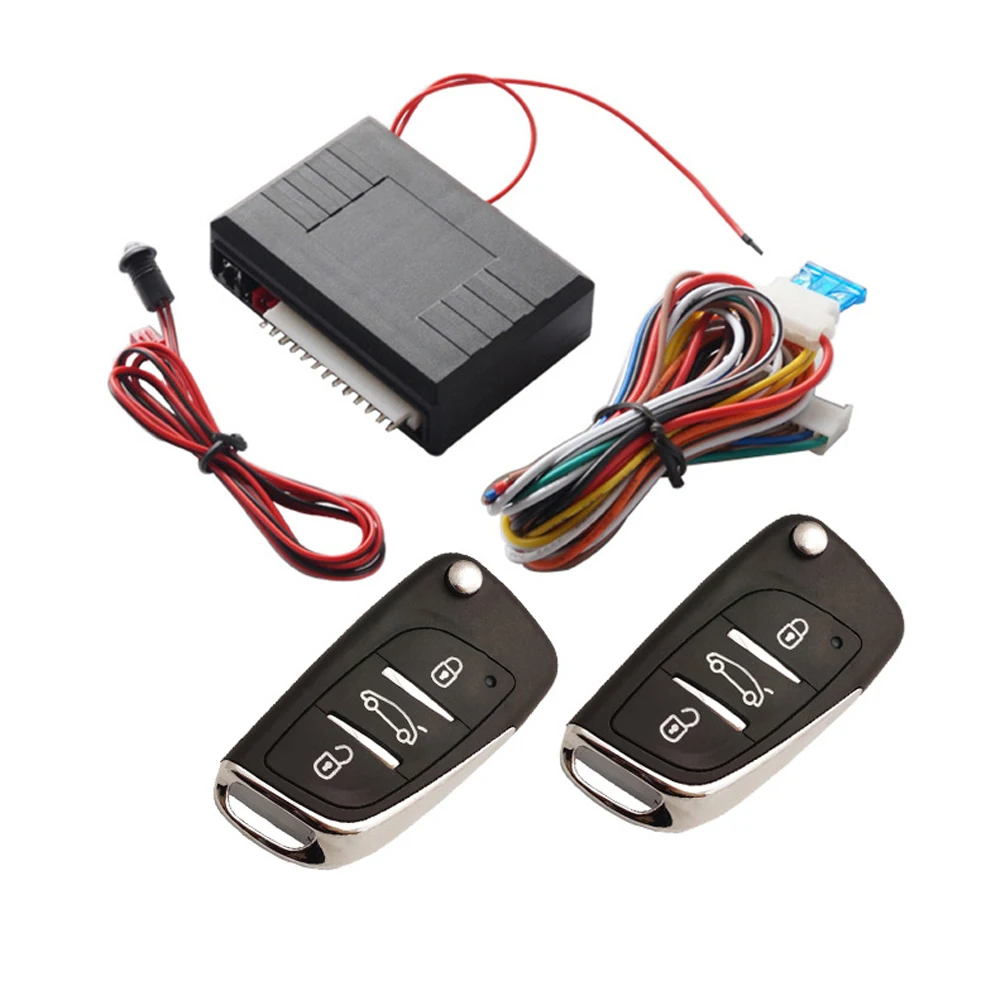 Центральная система блокировки автомобиля выход окна пульт дистанционного управления универсальная бесключевая Система доступа
