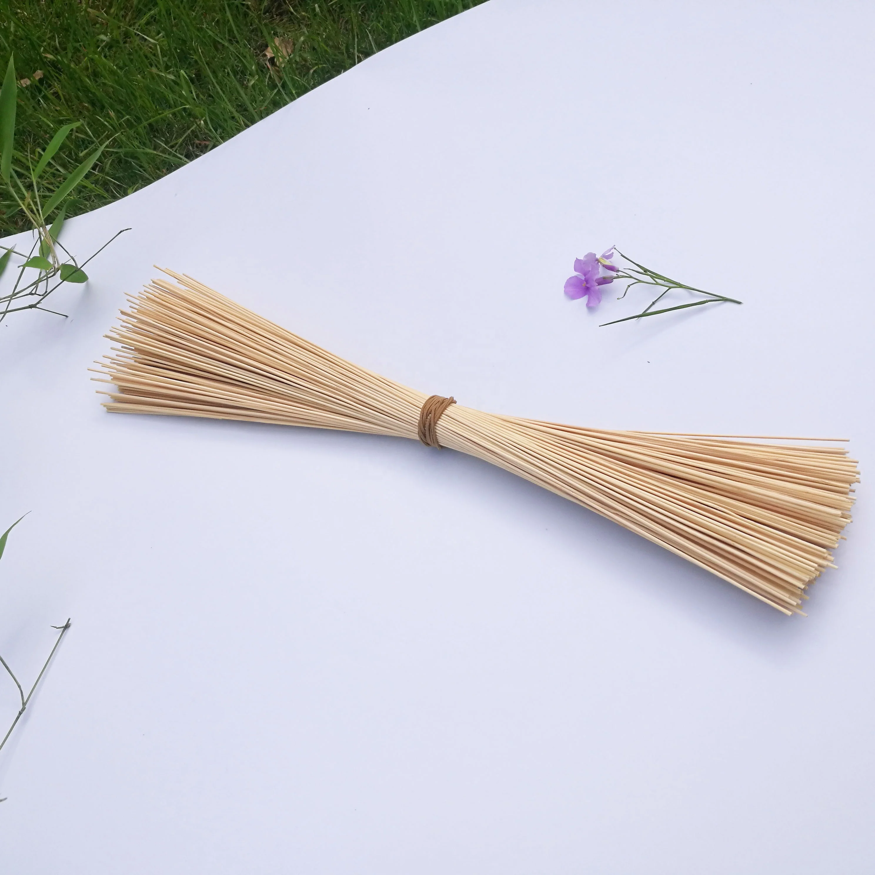 
Indian China machine made standard size raw bamboo agarbatti 1.3mm incense stick 