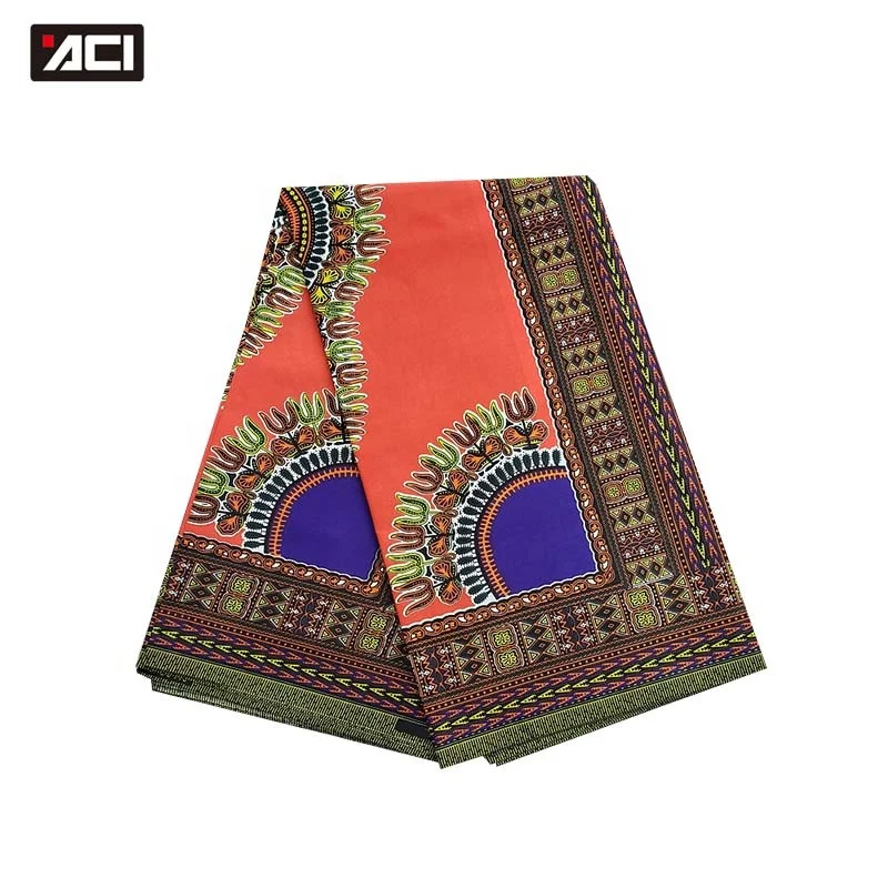 
ACI New Arrivals Dashiki Dress African Fabric Ankara African Wax Prints 6 Yards/Pcs Polyester Material Nigeria Wax Batik Fabric 