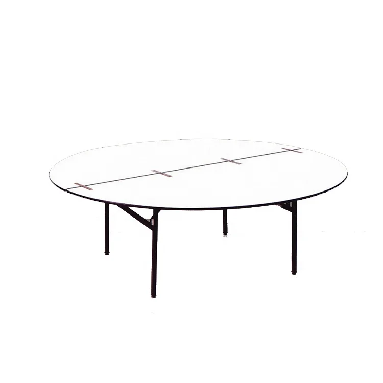 Hotel furniture combination round half serpentina plegable S shape crescent folding table for dining banquet