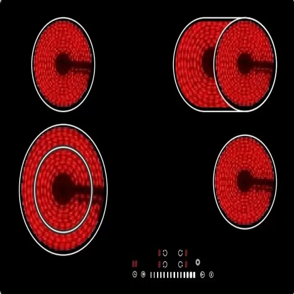 with button control infrared induction cookers  ceramic cooker