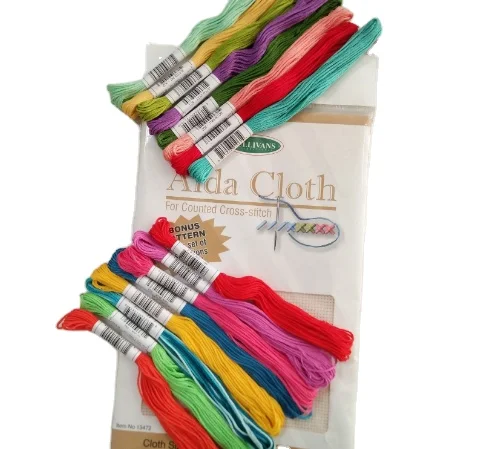 Embroidery Floss Cross Stitch Thread High Quality 100% Egyptian Cotton Embroidery Thread