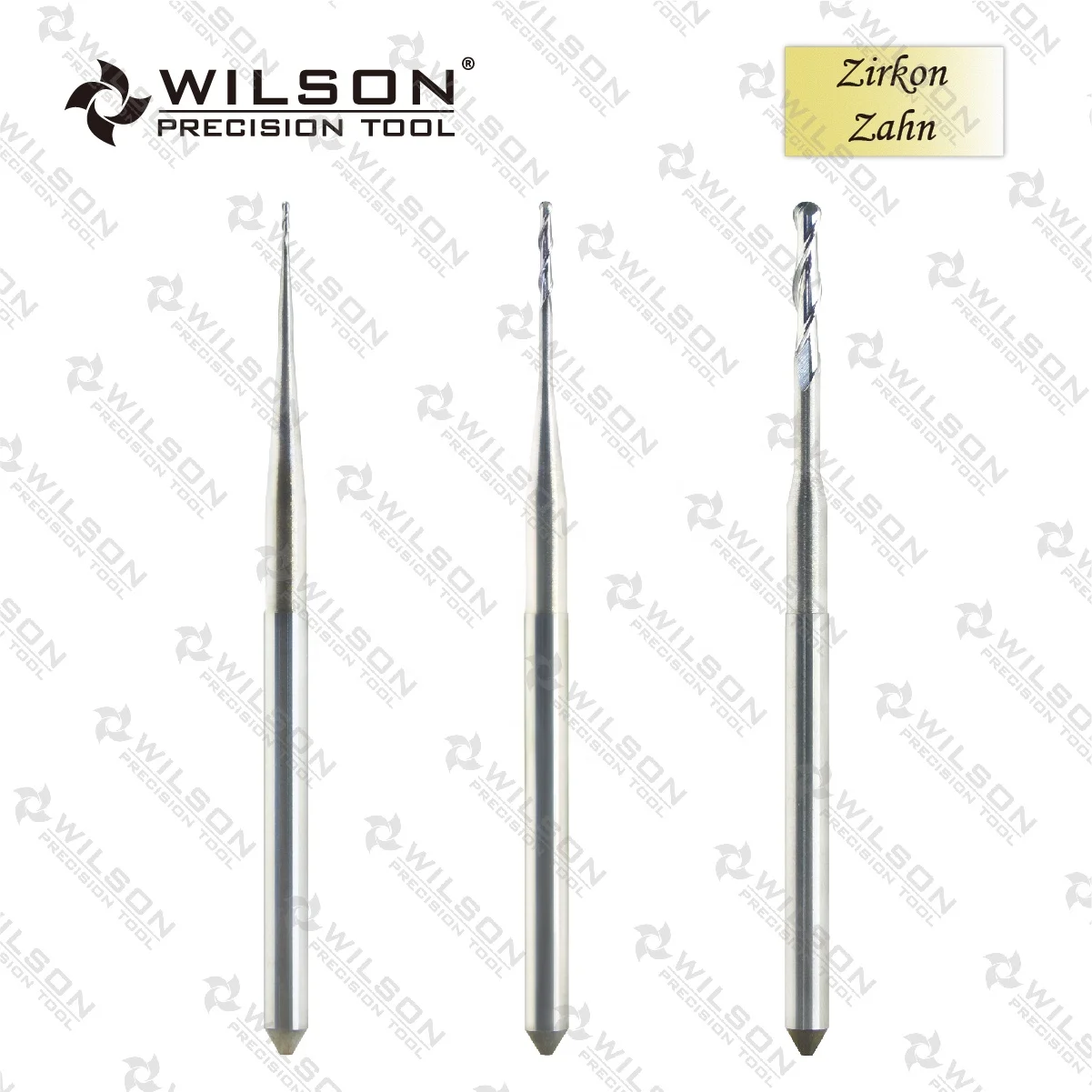 Milling Burs Uncoated fit for ZirkonZahn M5  Machines-Cutting Zirconia Cadcam bur