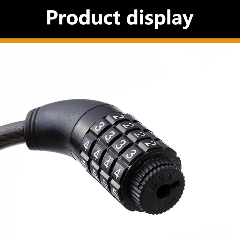 Professional Mountain Bike Disc Combination Bolt Gate Lock Iron Lock/Padlock With High Quality