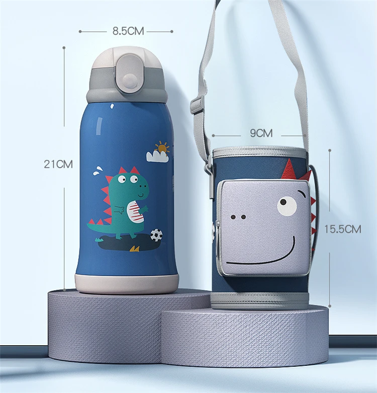 
Stainless Steel 550ML Double Wall Portable Custom BPA Free Back To School Vacuum Kids Insulated Water Bottle 