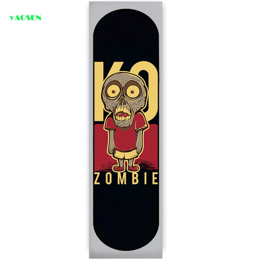 Heat transfer film skate board customized printing graphic graphic skateboard heat press films for skateboards
