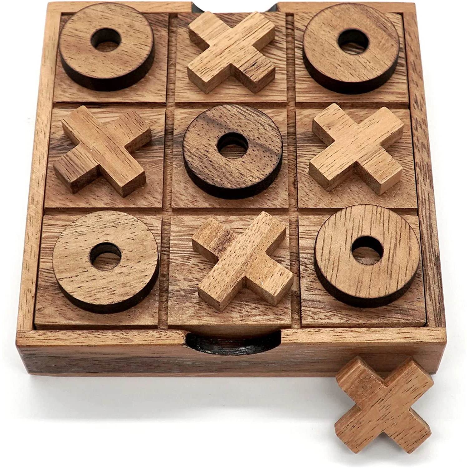 wooden box puzzle game sensory  Wooden Board Game Table Toy  for Adult Kids Family Games