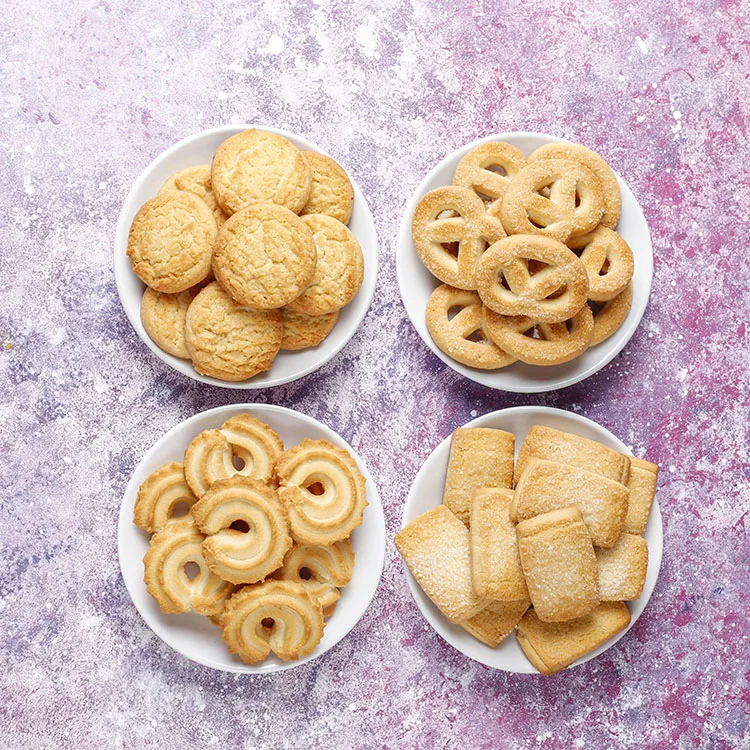 Lailihong butter cookies coconut milky cookies sugar free BISCUITS