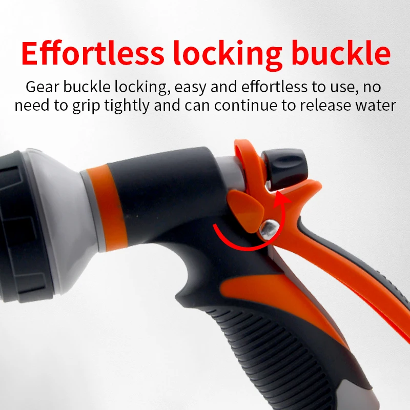 High-Pressure Multifunctional Water Gun Sprinkler for Household and Garden Watering Durable Nozzle Spray