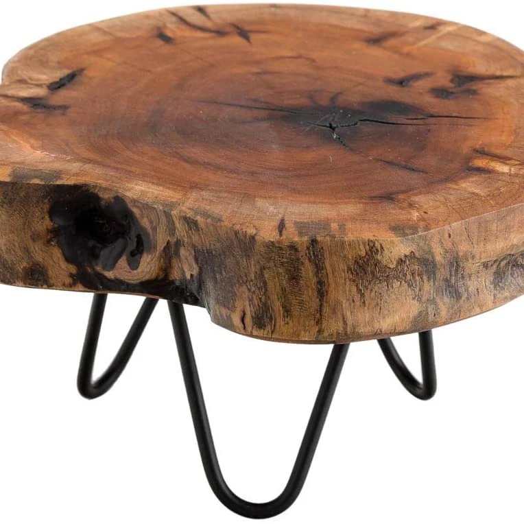 Professional  New wood table natural coffee table pine root wood side table