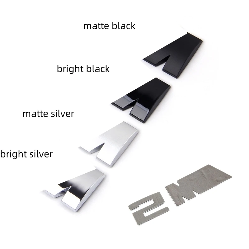 High-quality 3D ABS M emblem fender trunk Badge Sticker for BMW M1 M2 M3 M4 M5 M6