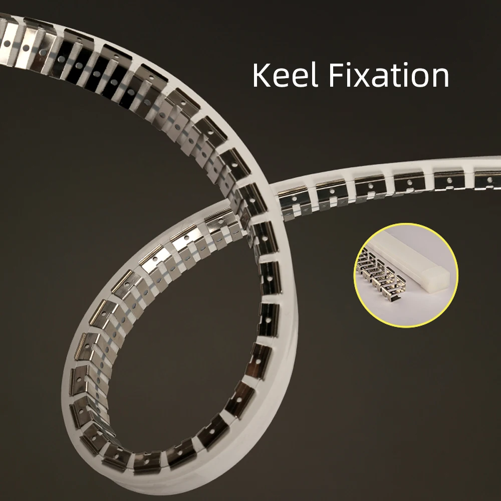 Aisilan 2022 Customized  Warm White 12v flexible board silicon led strip light