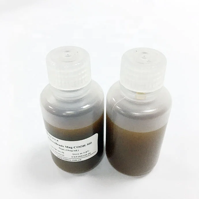 Carboxyl coated magnetic nanoparticles beads for DNA isolation with professional factory