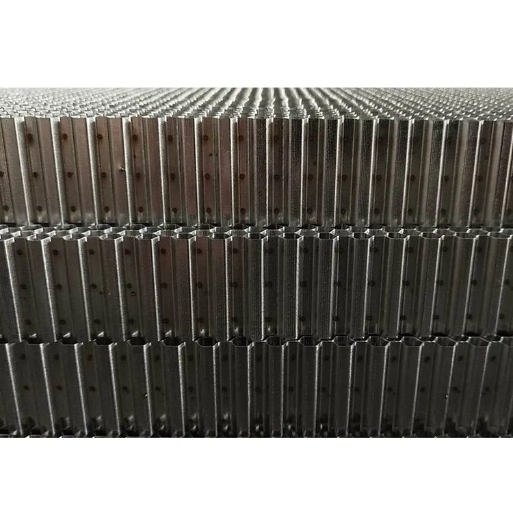 High strength anodized stainless steel facade panels honeycomb core