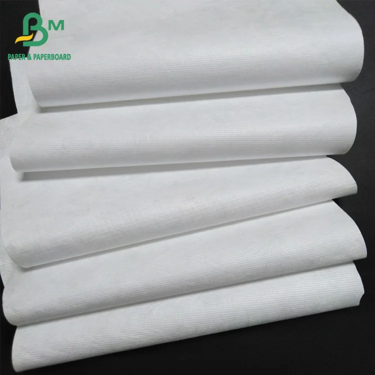 White Fabric Paper 1056D Inkjet Printing for Running Bibs