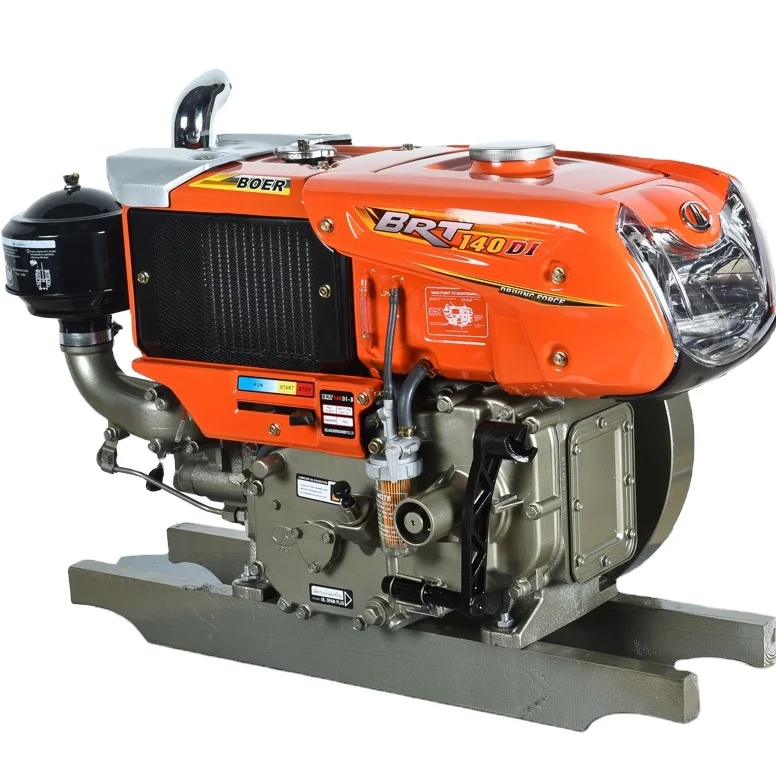 12.5HP diesel engine Kubota type RT125 water cooled single cylinder
