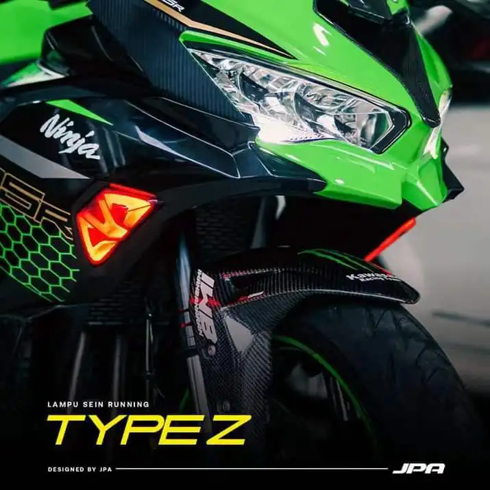 JPA ZX25R NINJA 400 Z1000 2022 MOTORCYCLE ACCESSORY signal lamp LED Turn Signal Light for Kawasaki Ninja ZX-25R 2021