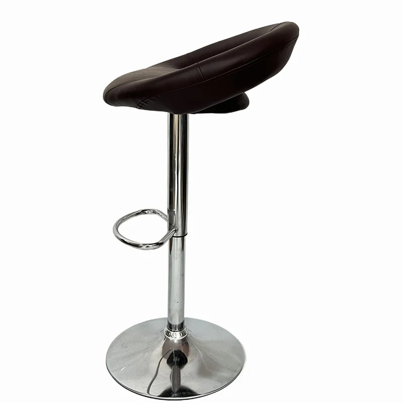 Barstool Modern Moon  Leather Adjustable Hydraulic Lift 360 Rotating Commercial Swivel Barstools