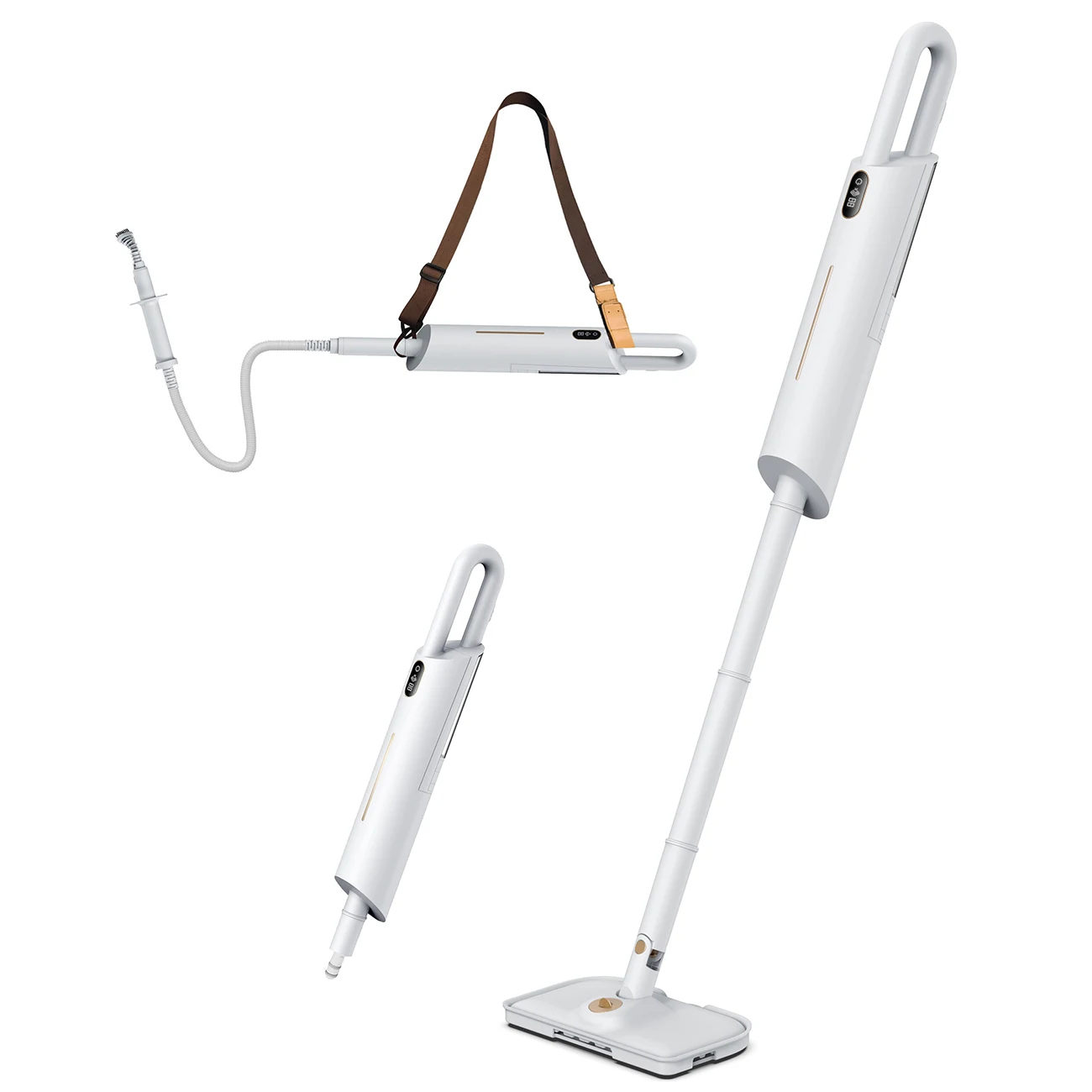 Affordable professional multi function handheld portable wireless cleaner floor steam mop