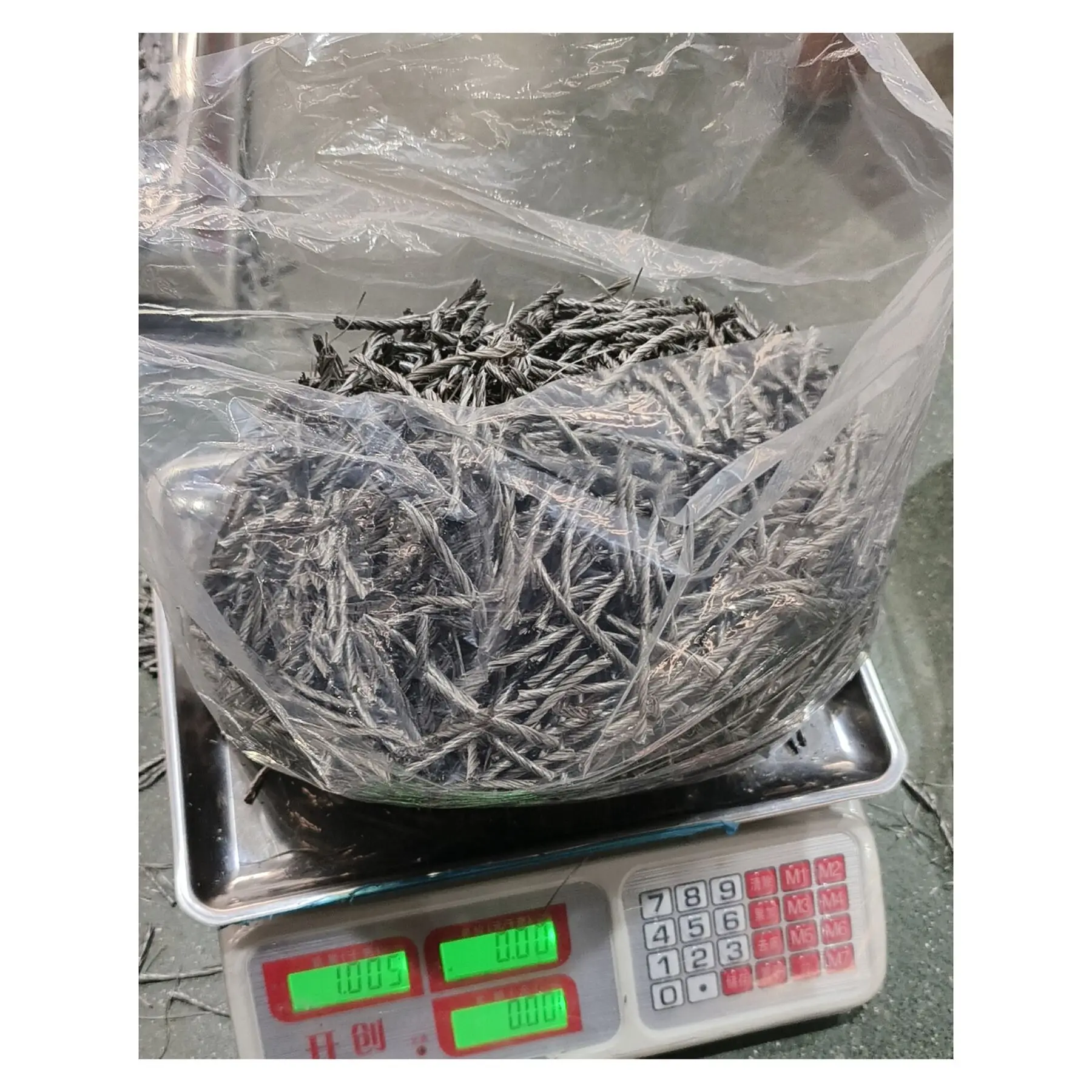 Sika fibermesh 38mm PP twist fiber for pavement