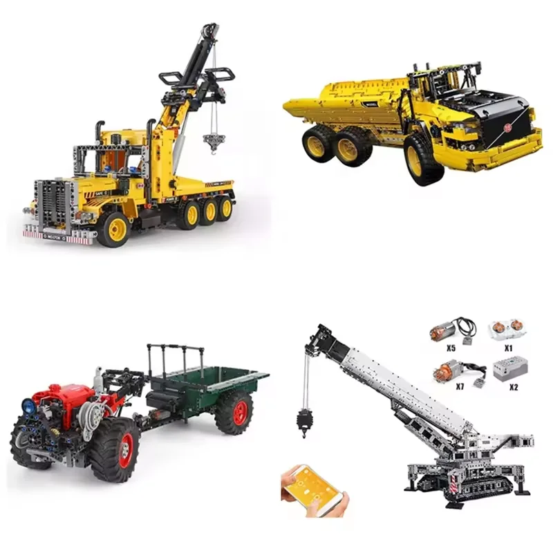 Дропшиппинг пресс-формы King 19008 MOC-29848 17048 Liebherr R9800 экскаватор строительные машины грузовик Baufahrzeuge блоки