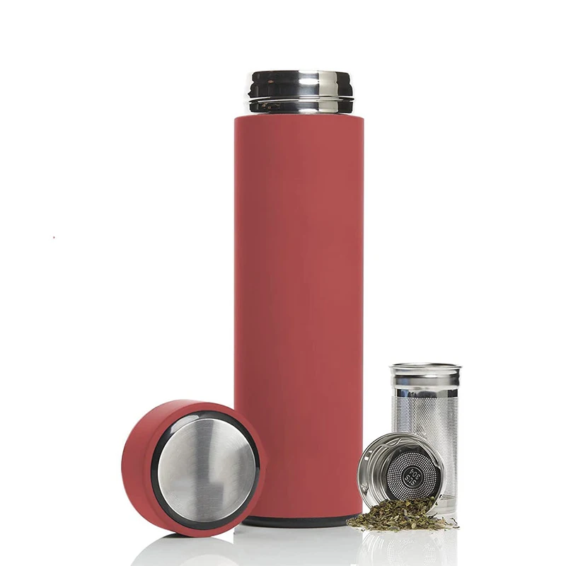 Переносные колбы вакуумные чайные термос из нержавеющей стали бутылка для воды заварки чая дорожная чайная кружка бизнеса рекламный подарок