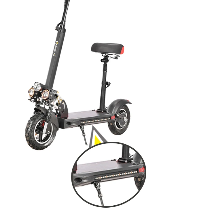 Best Seller Double Drive Lithium Battery ES208 Electric Scooter For Kids And 1200W Electric Scooter For Adults