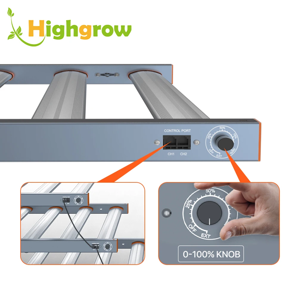 Foldable Design Dimmable 400W 660W 800W Hydroponics Grow Lights Full Spectrum Led Grow Light