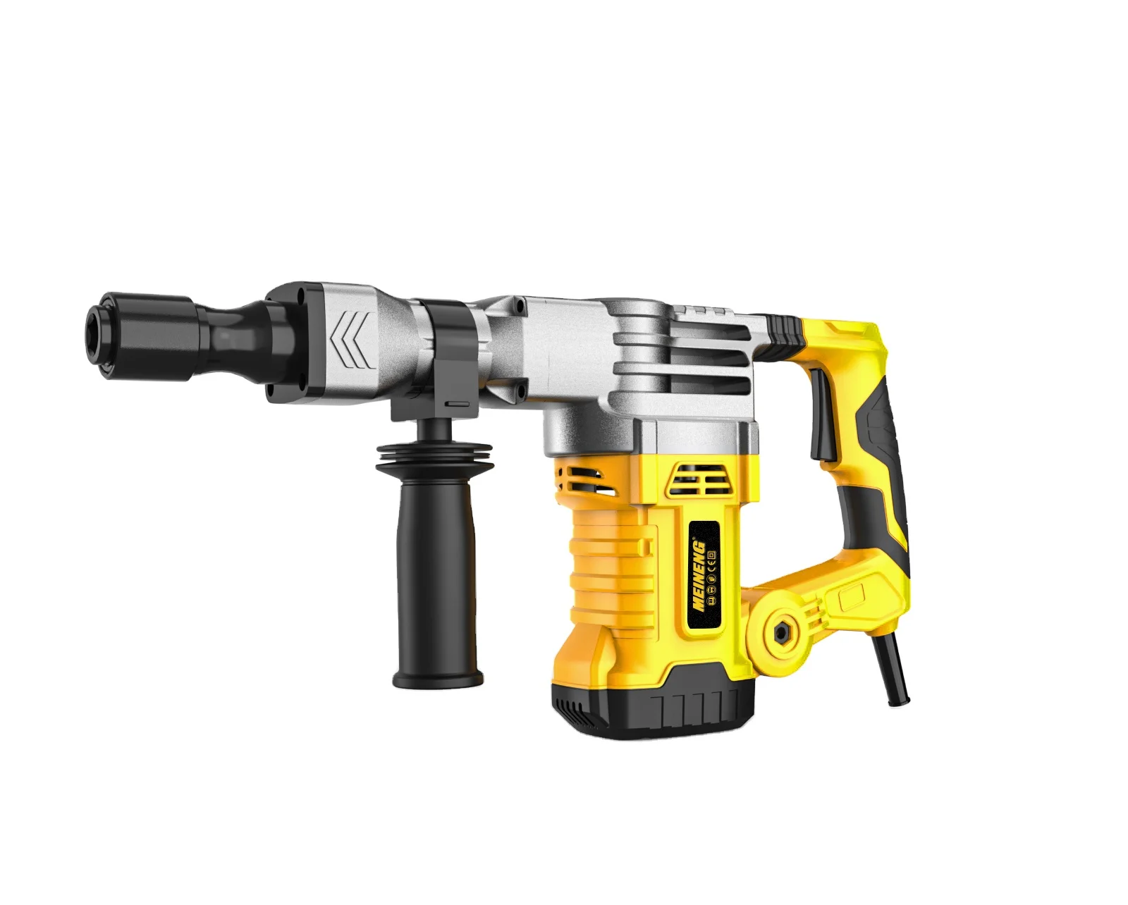 Portable 1500W Handheld Electric Concrete Demolition Jack Hammer DIY Grade Machine Used in Construction Industry