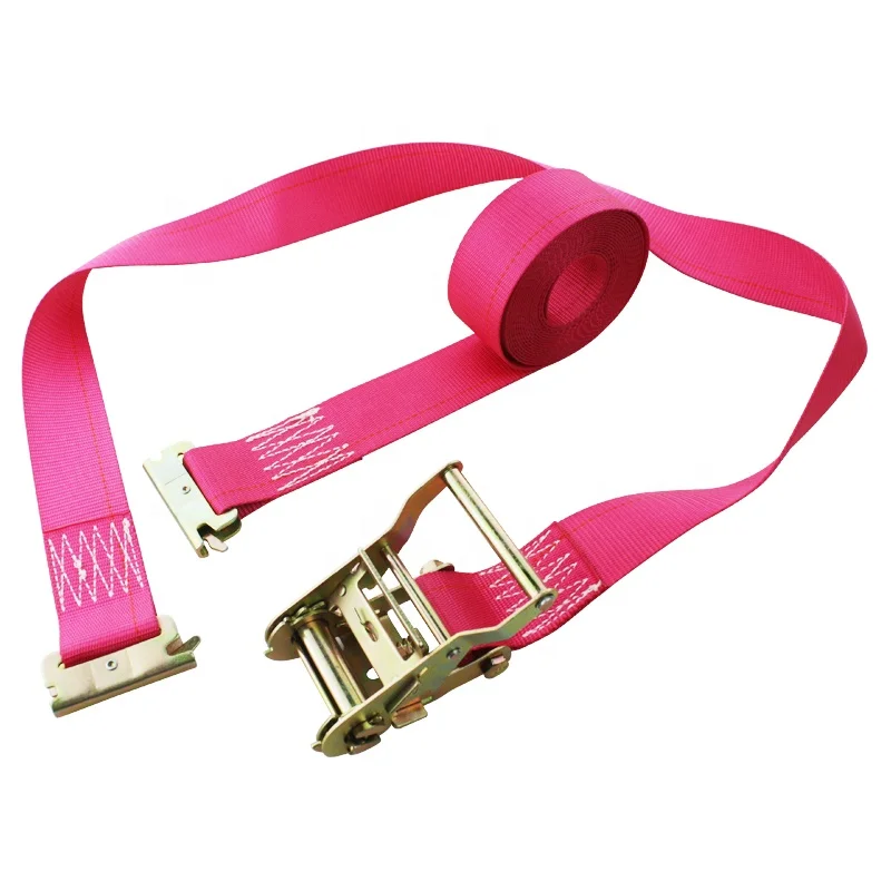 50 мм, 2000 кг, храповой ремешок для груза с E-фитингом, храповая пряжка, 2 дюйма, 2000 кг, полиэстер